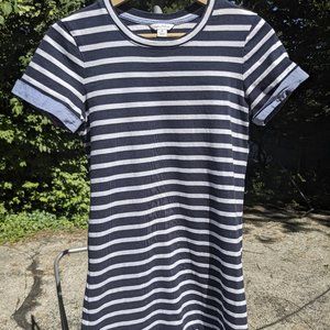 Nautica Mixed Media Short Sleeve Dress (Women's XS)